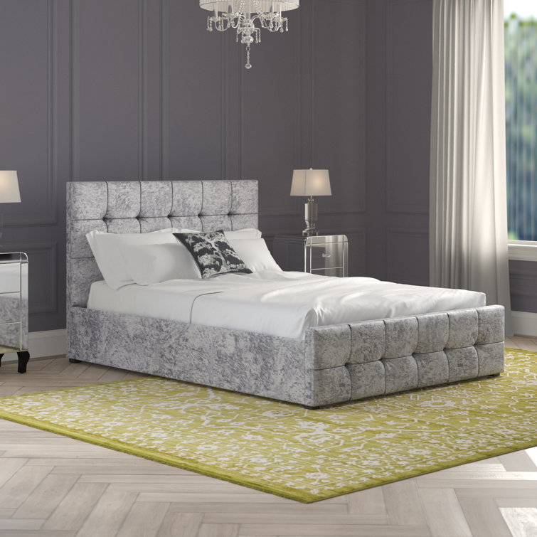 Etta Avenue Connell Upholstered Ottoman Bed Frame & Reviews Wayfair.co.uk